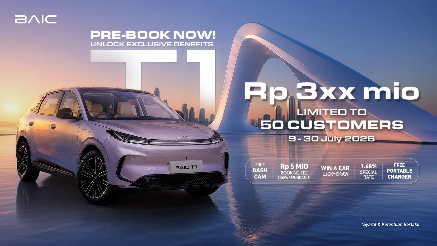 HARGA BAIC T1 EV