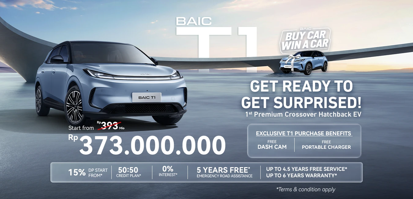 HARGA BAIC T1 EV